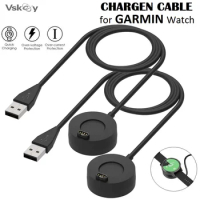 Charger Cable for Garmin Forerunner 165 965 265 955 255s 945 935 158 55 45 245 Venu 3 2s Enduro 2 Smartwatch Charging Dock Cords