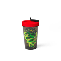 【LEGO 樂高】Room Copenhagen LEGO TUMBLER WITH STRAW-NINJAGO 樂高水杯水壺(正版樂高吸管水杯水壺)