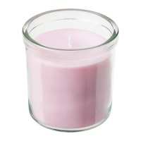 LUGNARE 香氛杯狀蠟燭, 茉莉花味/粉紅色, 40 時