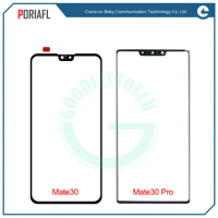 For huawei mate30 Outer Screen Front Glass Cover LCD Touch Screen Lens For Huawei mate 30 Pro glass lens repair patrs