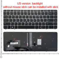 US English backlit Keyboard for HP EliteBook 840 G3 745 G3 745 G4 840 G4 848 G4 836308-001 821177-001 NSK-CY2BV backlight