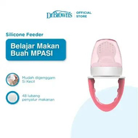 Dr.Brown's Fresh Firsts Silicone Feeder 1 Pack / perlengkapan makan anak / Empeng Buah Grey - TF 007
