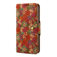 Fashion Floral Leather Flip Wallet Phone Cases For Google Pixel 6 6a 7 7a 8 Pixel8 Pixel7 Pixel6 Pro Stand Cover Case