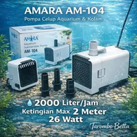 Pompa Air Celup Amara AM 104 Filter Aquarium Kolam Ikan Aquascape 104
