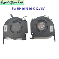 Laptop CPU Fan พัดลมระบายความร้อน CPU GPU สำหรับแล็ปท็อป HP OMEN 16-K 16-N Tpn-Q280 Q281 N18091 N180