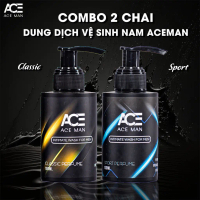 Combo 2 chai Dung Dịch Vệ Sinh Nam Giới ACEMAN hương nước hoa 100ml/chai đa dạng style có hộp đựng s