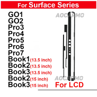 สำหรับ Surface Pro 3 4 5 6 7 GO1 GO2 Book 1 3 Book2 Book3 13.5 15 นิ้ว สติ๊กเกอร์หน้าจอ LCD แบบติดกา