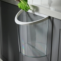 廚房垃圾桶掛式輕奢透明櫥柜門大號簡約大容量多功能北歐風垃圾筒