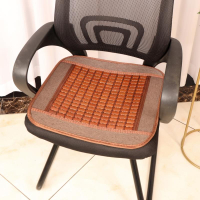 涼席坐墊辦公室夏天竹子坐墊電腦餐椅涼墊防滑竹席涼坐墊汽車竹墊