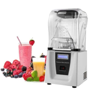 1L Commercial Grade Mute Smoothies Blender 1800W Fruit Juicer Ice Smoothies Crusher