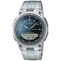 【CASIO 卡西歐】數字指針雙顯錶(AW-80D-1A)