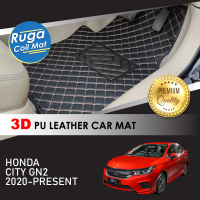 HONDA CITY GN2 ( 2020 - 2026 ) 3D PU Leather Car Carpet Karpet Kereta Kulit PU 3D Car Mat Alas Kaki 