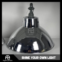 KAP LAMPU GANTUNG INDUSTRI KILAP 12 INCH 14 INCH 16 INCH + FITTING E27 TERMURAH