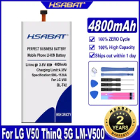 HSABAT BL-T42 4800mAh Battery for LG V50 ThinQ 5G / LM-V500 V500N V500EM v500xm Batteries