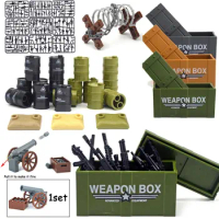 PUBG Military Weapon Soldier Guns Accessories Bricks Swat Sniper Rifle Pistol WW2 Army Ghillie Suits MOC Parts Building Block