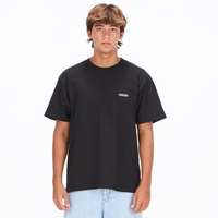 VOLCOM MLF EURO GAP SHORT SLEEVE TEE BLACK Black XL