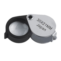 Jewelers Eye Loupe Loop Magnifier Monocular Magnifying Glass for