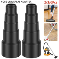 2/3/6Pcs Universal Vacuum Cleaner Hose Adapter Kit 5-layer Vacuum Hose Connector 23mm 30mm 34mm 42mm 50mm Cleaning Adapters