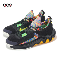 Nike 籃球鞋 Giannis Immortality 2 GS 大童 女鞋 黑 黃 字母哥 圖騰 DQ1943-002