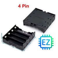 Đế pin, khay lắp pin 18650 4P có chân hàn