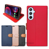 CITY都會風 三星 Samsung Galaxy A54 5G 插卡立架磁力手機皮套 有吊飾孔