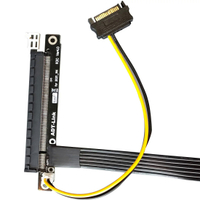 ADT RTX3090กราฟิกการ์ดสายต่อ PCIe 4.0X16ถึง X1 Riser สายไฟ A/n การ์ด Gen4 PCI-E4 R13SC-WK 4.0สำหรับ BTC Miner
