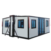 40ft Container House Prefabricated Container Room Modular Office Dormitory Folding Packaging Box Room