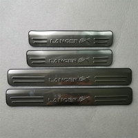 For Mitsubishi Lancer EX Door Sill Scuff Plates Side Stirrups Threshold Scuff Plates Car Accessories
