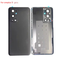 6.7" For oneplus 9 pro Battery cover back rear door housing one plus 9pro back frame glass lens LE2121 LE2125