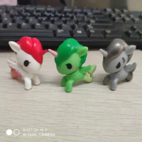 Lot of 3pcs Tokidoki Supermaket Game Figure Unicorno Corail Lilypod SHARKy