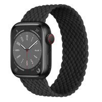 Nylon For Apple Watch Band 44mm 40mm 45mm 41mm 42mm 38 correa braided loop Bracelet iWatch series 3 5 SE 6 7 8 9 ultra2 49mm