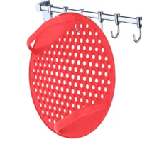 Non-Stick Air Fryer Mat Food-Grade Silicone Air Fryer Basket Pad Durable And Reusable Kitchen Air Fryers Oven Accessories