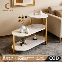 COD Meja Kopi  Side Table Living Room Meja Samping Tiga Tingkat Sudut Meja Penyimpanan Coffee Table 