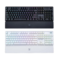[รับประกัน 2 ปี]  NUBWO คีย์บอร์ดเกมมิ่ง X806 Hot-Swap CIY Mechanical Switch  SIZE 100% RGB 16 โหมด 