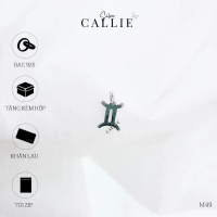 M49 - Mặt dây chuyền Callie Silver cung Song Tử