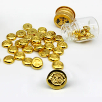 【港口王】純金9999小金豆 1公克(1g 0.26錢 理財新時尚 攢出人生大金庫)