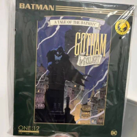 【 In Stock 】 Mezco Ant Gold Limited Edition Dc Gotham Batman Gas Lamp Batman Toys