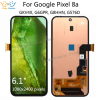6.1'' For Google Pixel 8a LCD Display Touch Screen Digitizer Assembly For Google Pixel 8a GKV4X, G6GPR, G8HHN, G576D lcd