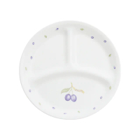 【CorelleBrands 康寧餐具】紫梅8吋分隔盤(385)