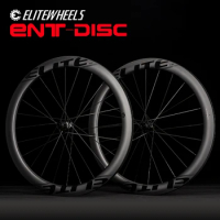 ELITEWHEELS ENT DISC Brake Carbon Wheels 700C Road Carbon Wheelset Center Lock Or 6-blot Bock