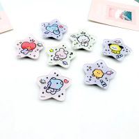 Giá Chân Đế Túi Khí Điện Thoại Ngôi Sao Acrylic, BTS BT21, Giá Chân Đế Để Bàn Thích Hợp Cho Người Hâ