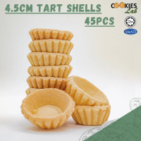 (45pcs)4.5cm kulit tart shell/tart shell/ranggup/4.5cm/tart shell murah/45pcs/biskut tart