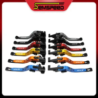 For XMAX Clutch Brake Lever Semspeed CNC Aluminum Folding extendable motorcycle brake levers for xmax 300 250 400 2017 2018-2020
