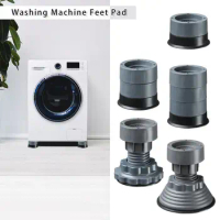 Noiseproof Anti Slip Table Chair Sofa Cabinet Dryer Support Washer Feet Pads Washing Machine Heightening Pad