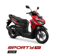 Honda New Vario 125 eSP CBS JABODETABEK Sepeda Motor red Bekasi