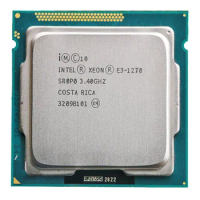 For Intel Xeon E3-1270 E3 1270 CPU 3.4GHz 8M 80W LGA 1155 Quad-Core Server CPU