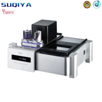 YAQIN SD-35A Vacuum Tube CD Player HiFi High Fidelity Fever Machine Power Amplifier Home Combined Audio Player