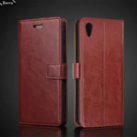 Case for Sony Xperia XA1 XA1 Plus Ultra Card Holder Cover Case Pu Leather Flip Cover Retro Wallet Phone Bag Fitted Case Business