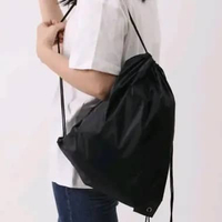 Tas Serut Anti Air Sablon Gambar Lucu Tas Olahraga Pria Wanita Serut Kita Waterproof Bahan Parasut P