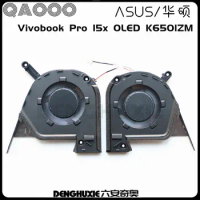 LAPTOP FAN FOR ASUS Vivobook Pro 15x OLED K6501Z K6501ZM CPU &amp; GPU VGA COOLING FAN